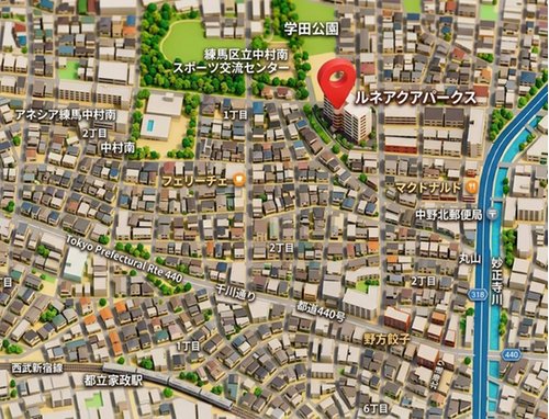 現地案内図