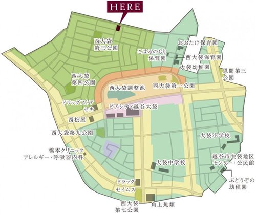 現地案内図