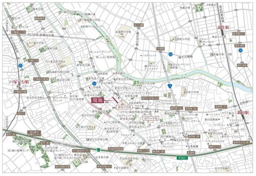 現地案内図