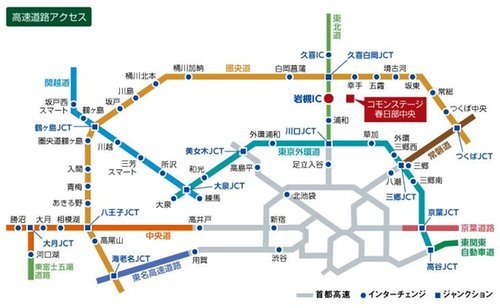 交通アクセス図