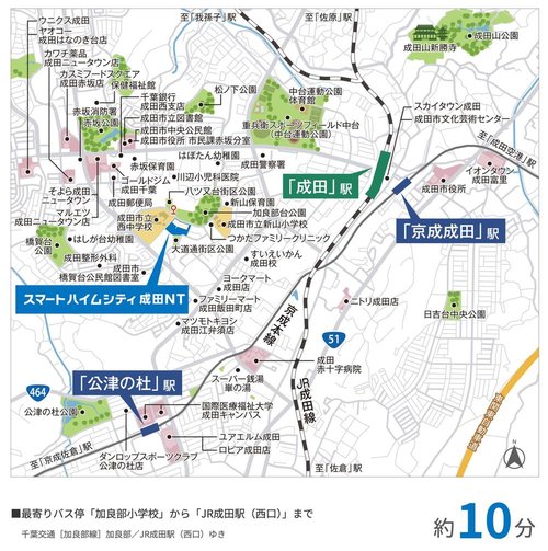 現地案内図