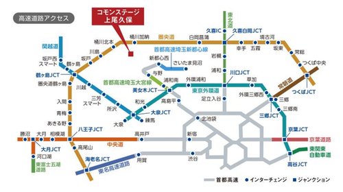 交通アクセス図