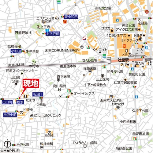 現地案内図