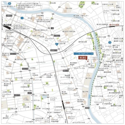 現地案内図
