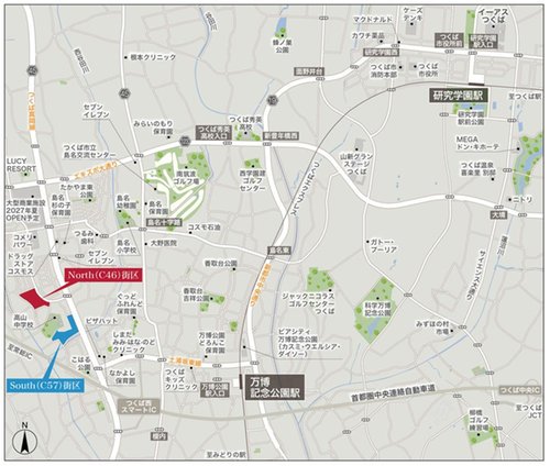 現地案内図