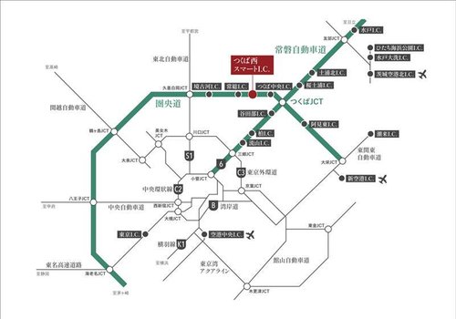 交通アクセス図