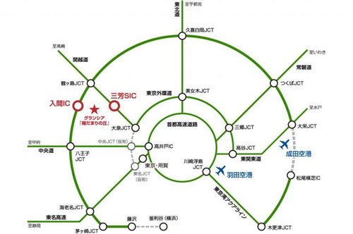 交通アクセス図