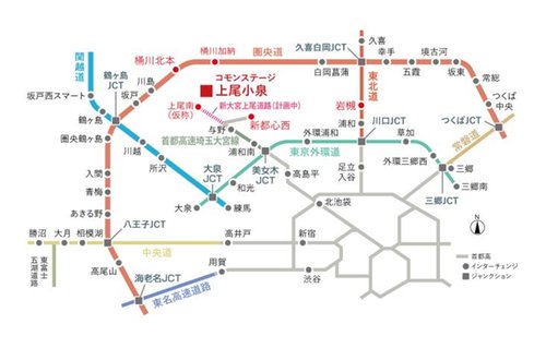 現地案内図