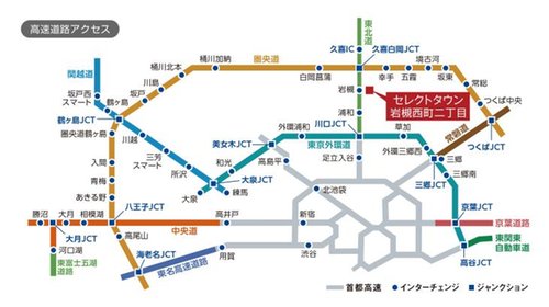 交通アクセス図