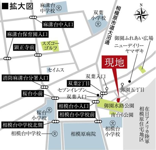 現地案内図