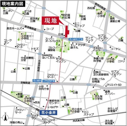 現地案内図