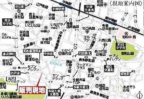 現地案内図