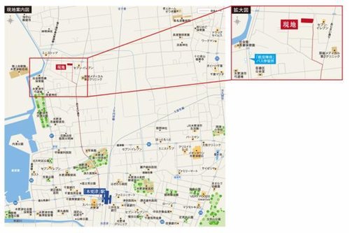 現地案内図