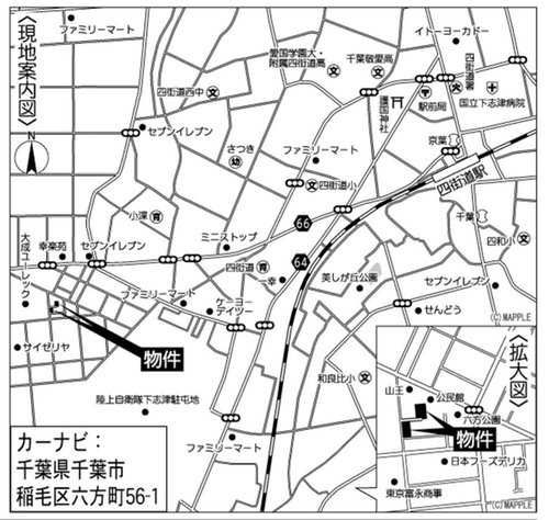 現地案内図