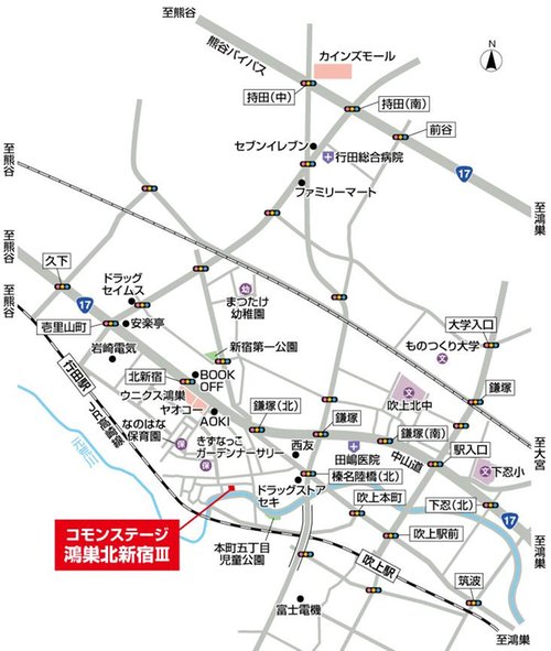 交通アクセス図