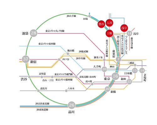 現地案内図