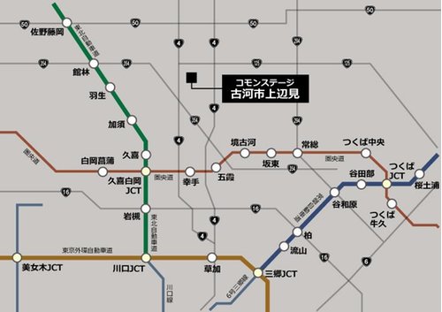 交通アクセス図