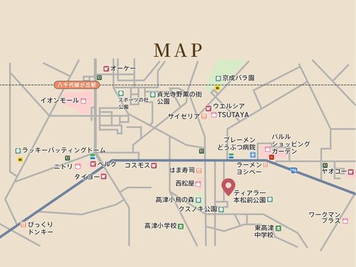 現地案内図