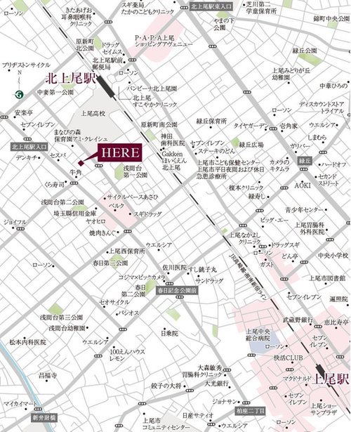 交通アクセス図