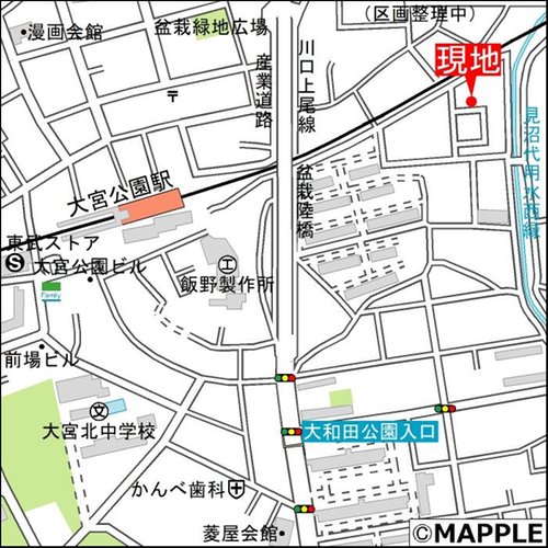 現地案内図