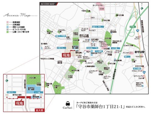 交通アクセス図