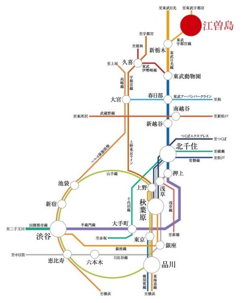 交通アクセス図