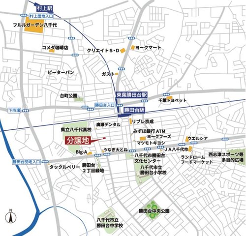 現地案内図