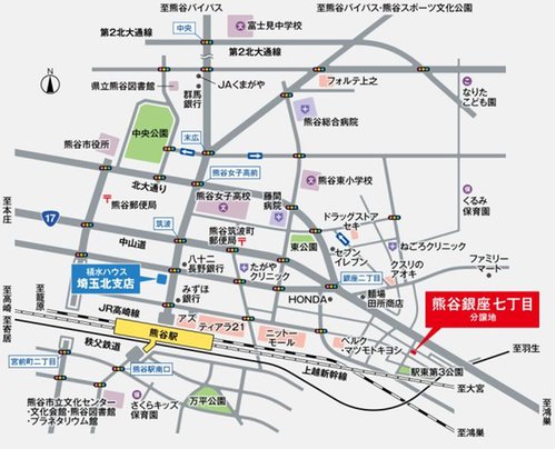 現地案内図