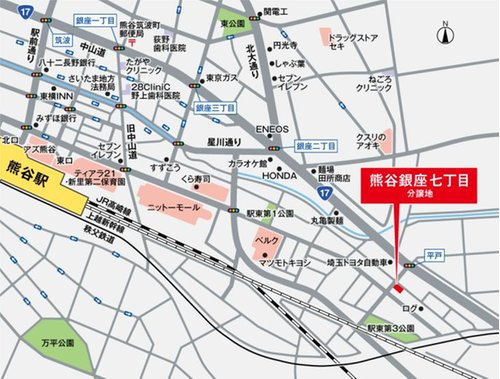 現地案内図