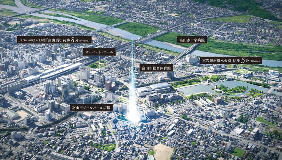 グラディス富山 碧ノ杜の建物の特徴画像