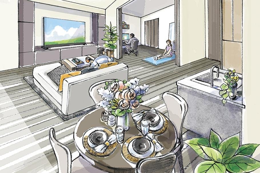 レーベン福井中央ARCGATEの取材レポート画像