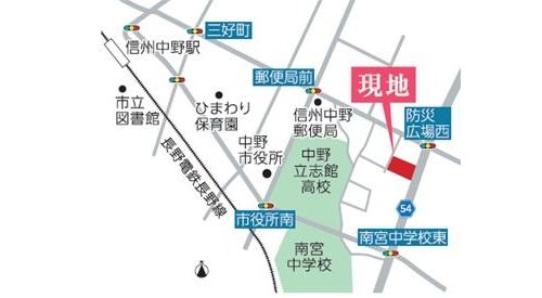 現地案内図