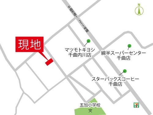 現地案内図