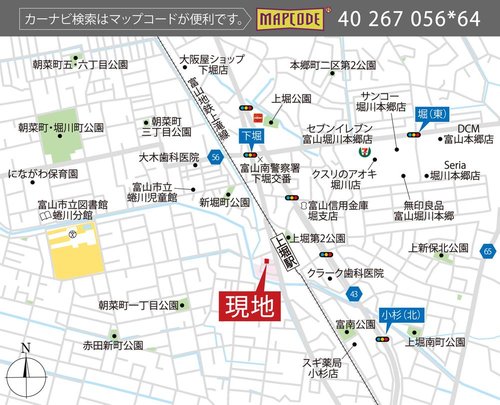 現地案内図