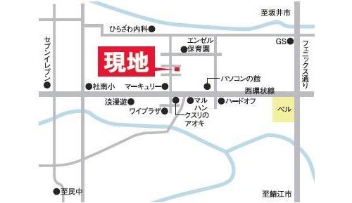 現地案内図