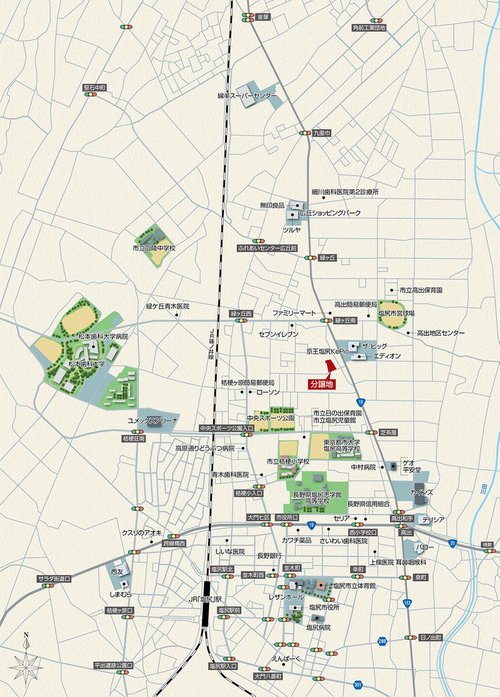現地案内図