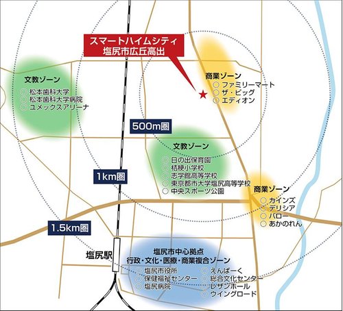 現地案内図