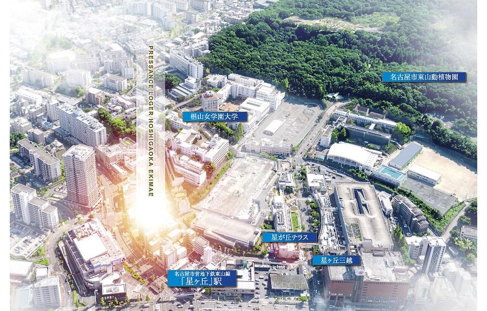 プレサンス ロジェ 星ヶ丘駅前の建物の特徴画像