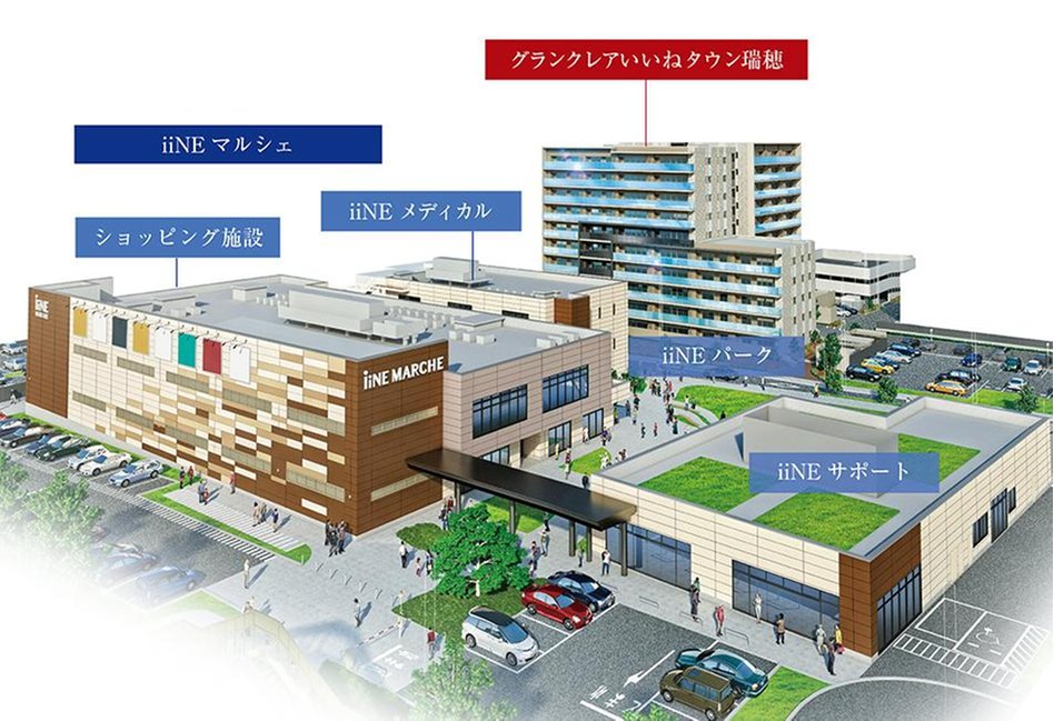 グランクレアいいねタウン瑞穂の建物の特徴画像