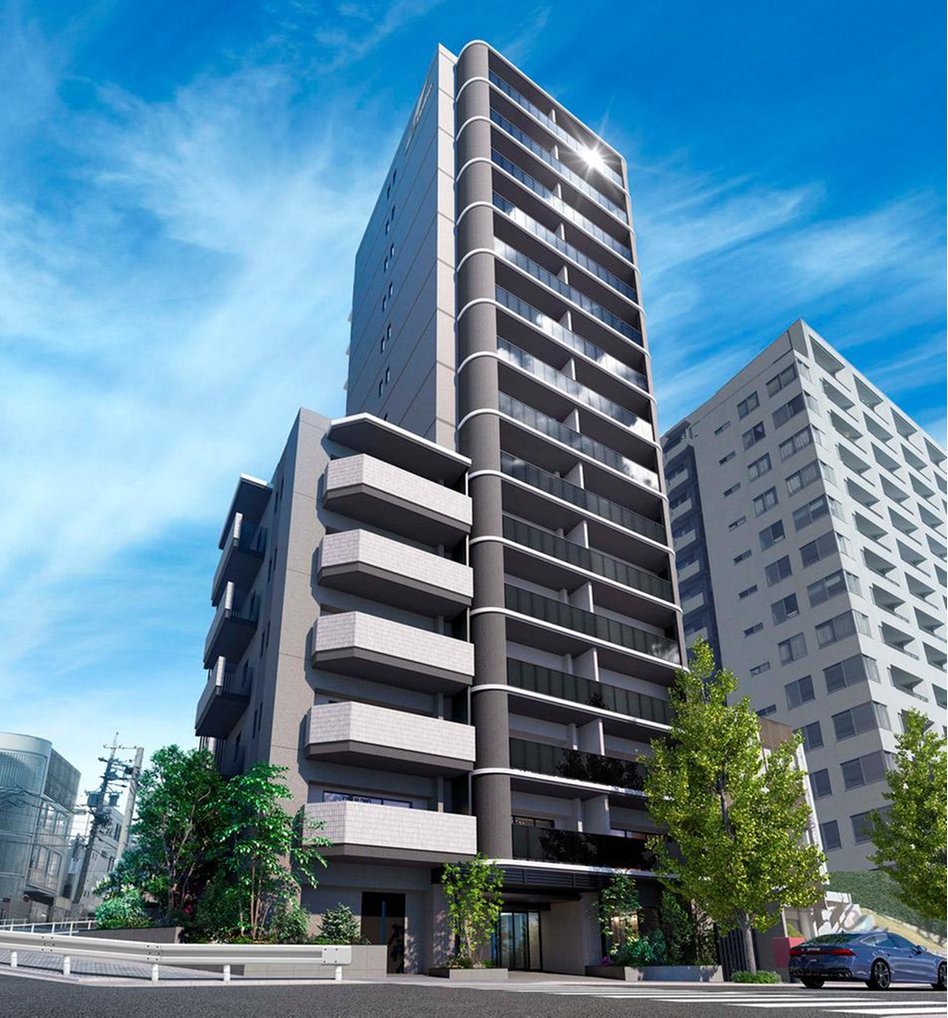 ユニロイヤル名東上社駅前の建物の特徴画像