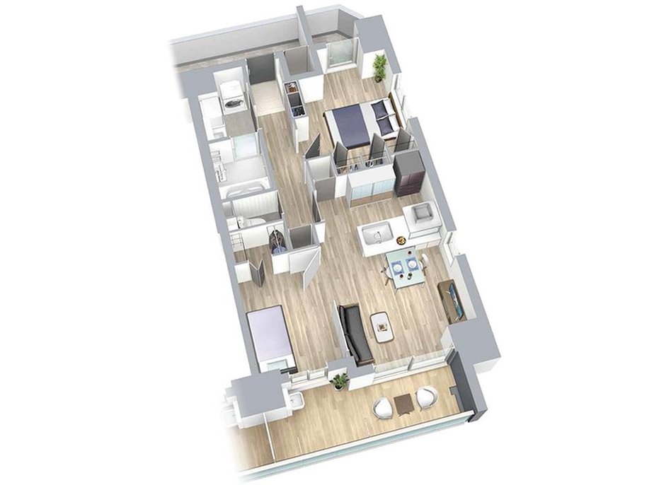 パルティール八田の室内の特徴画像