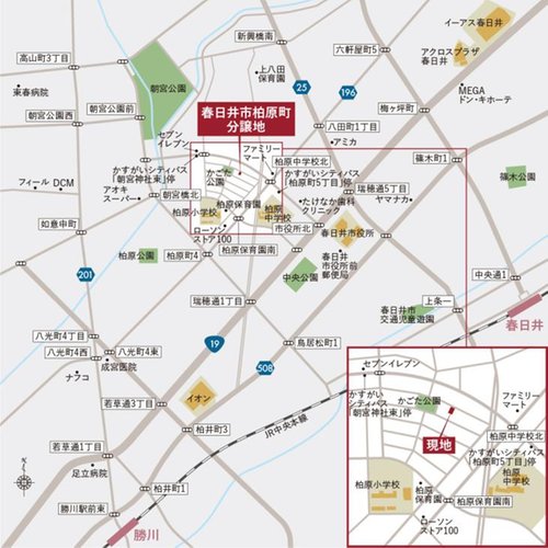 現地案内図