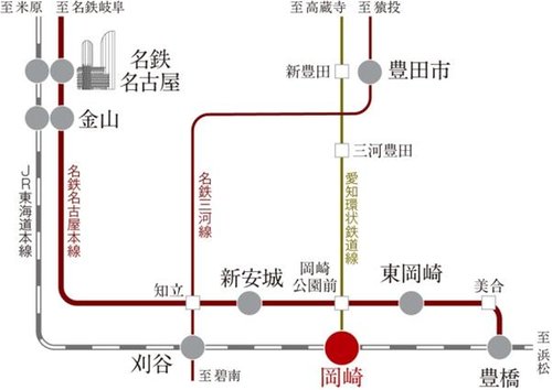 交通アクセス図