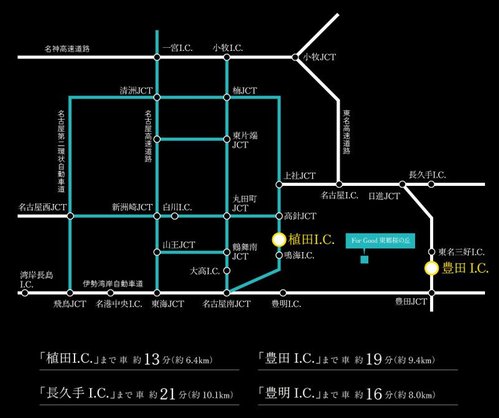 交通アクセス図