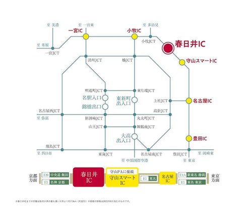 交通アクセス図