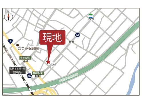 現地案内図