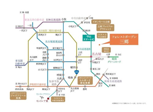 交通アクセス図