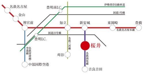 交通アクセス図