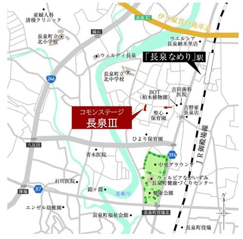 現地案内図
