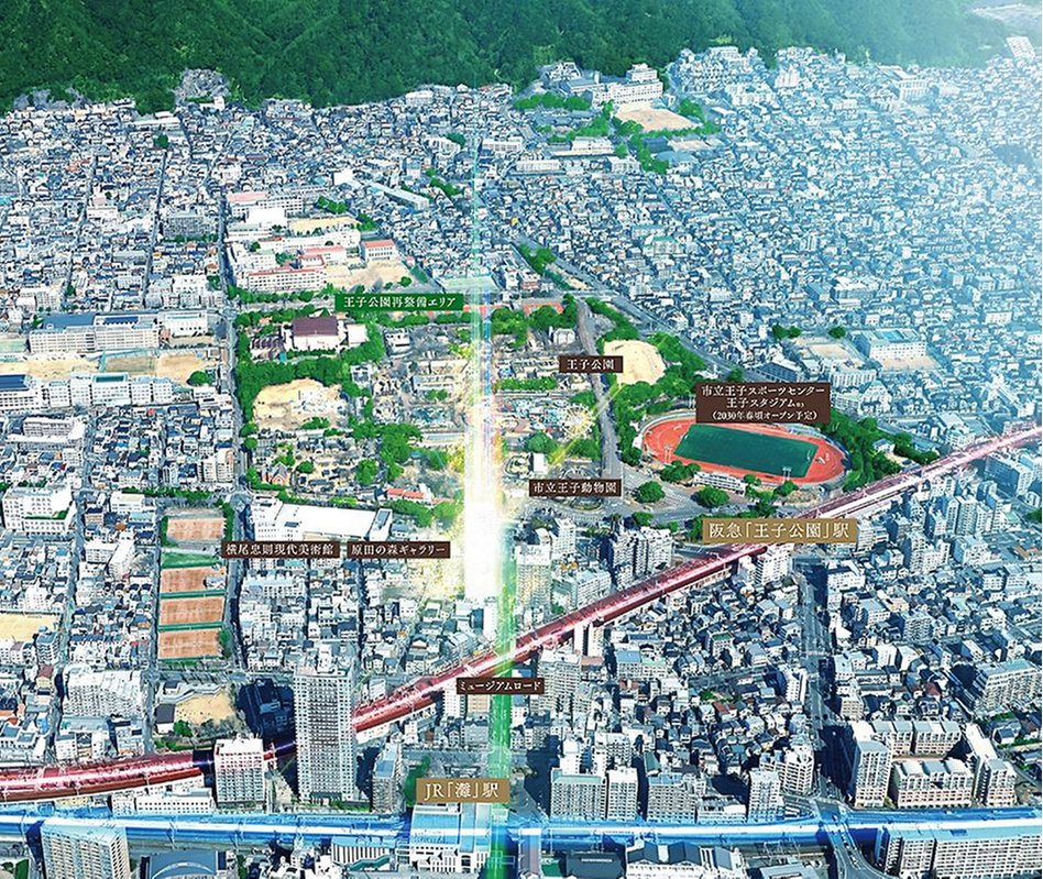 (仮称)ワコーレJR灘駅近・王子公園近接マンションプロジェクトの建物の特徴画像